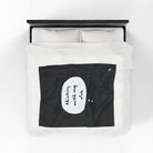 Black Thinking With My Dick | Mix & Match Fun-Flirty Lovers’ Blankets