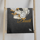 Til’ Death Skull & Flowers | Nectar Napkins Classic Fun-Flirty Lovers’ Towels