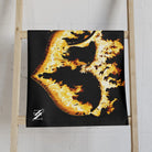 Double Hearts of Fire 3D | Mix & Match Original Fun-Flirty Lovers’ Towels