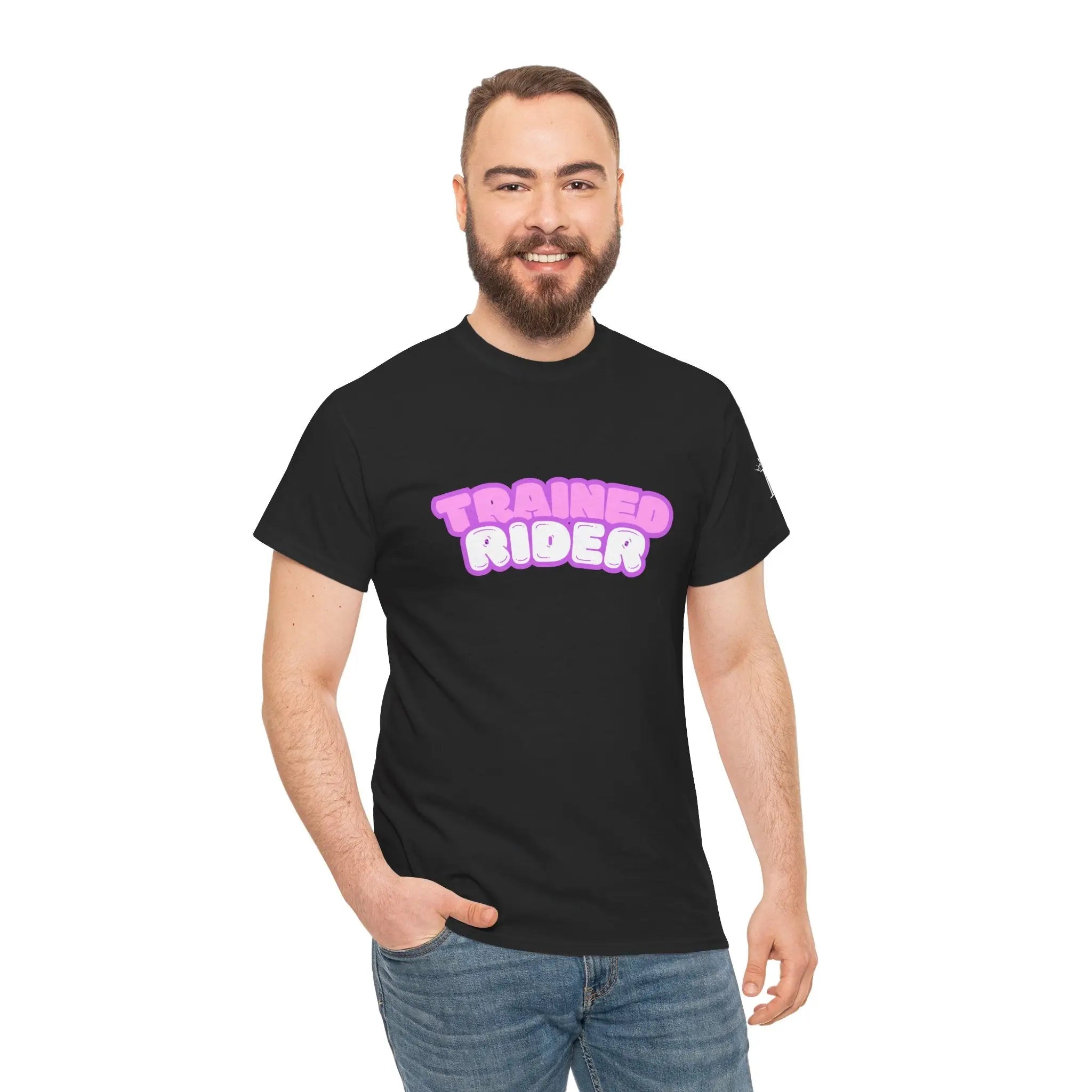 Trained Rider Adult T-Shirt Cum Tee | Live Bold & Comfortable