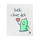 Fuck I Love Dick | Mix & Match Velveteen Fun-Flirty Lovers’ Blankets