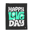 Happy Love Day Hearts | Mix & Match Soft Fun-Flirty Lovers’ Blankets
