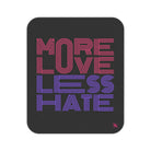 More Love Less Hate | Mix Match Fun-Flirty Lovers’ Water-Resistant Blankets