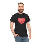 Kiss Me Candy Heart | Mix & Match 100% Cotton Unisex Fun-Flirty Lovers’ Tees