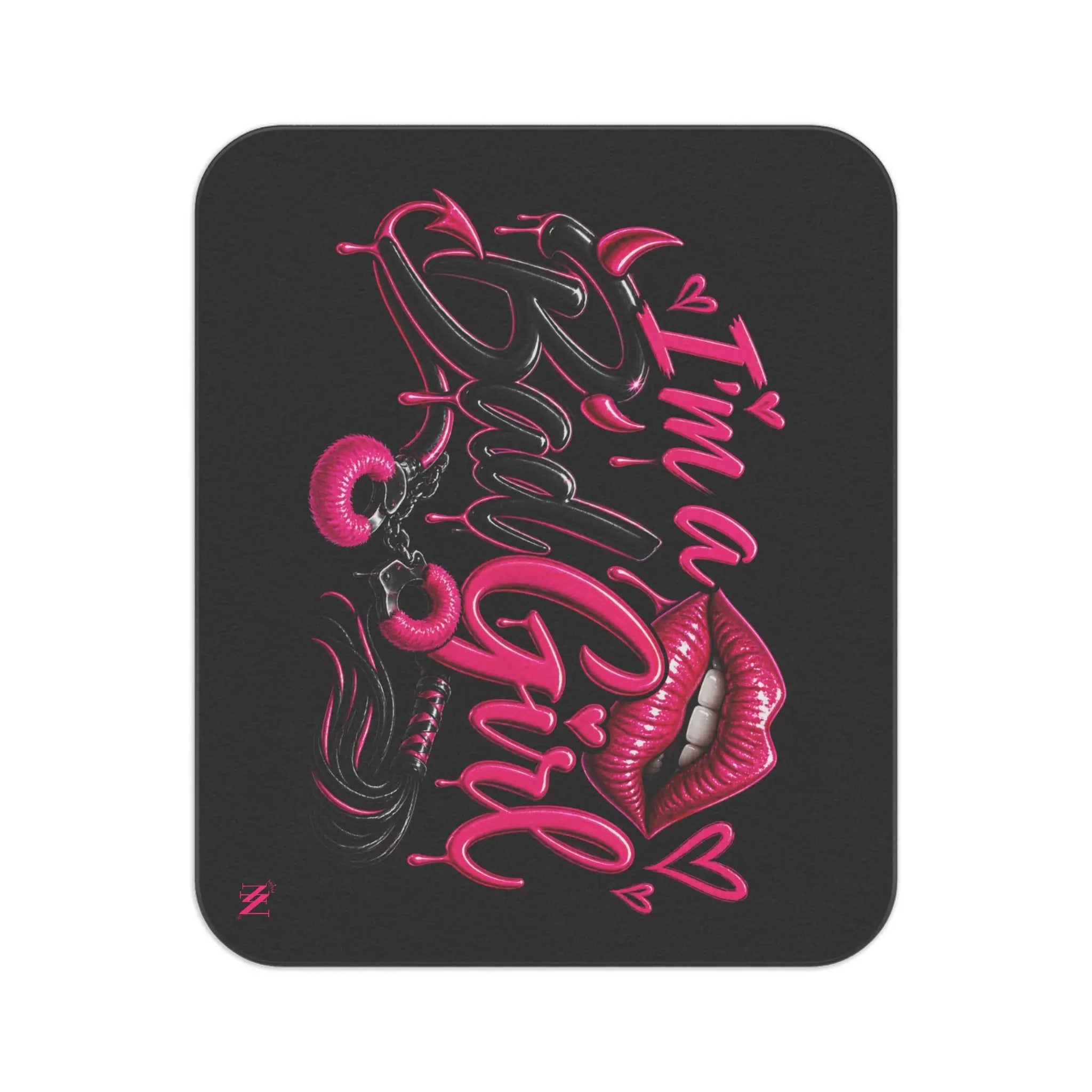 I’m a Bad Girl Sexy | Nectar Napkins Fun-Flirty Lovers’ Sex Blankets