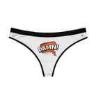 Thinking Damn! Cartoon Fun | Mix & Match Women’s Fun-Flirty Lovers’ Thongs