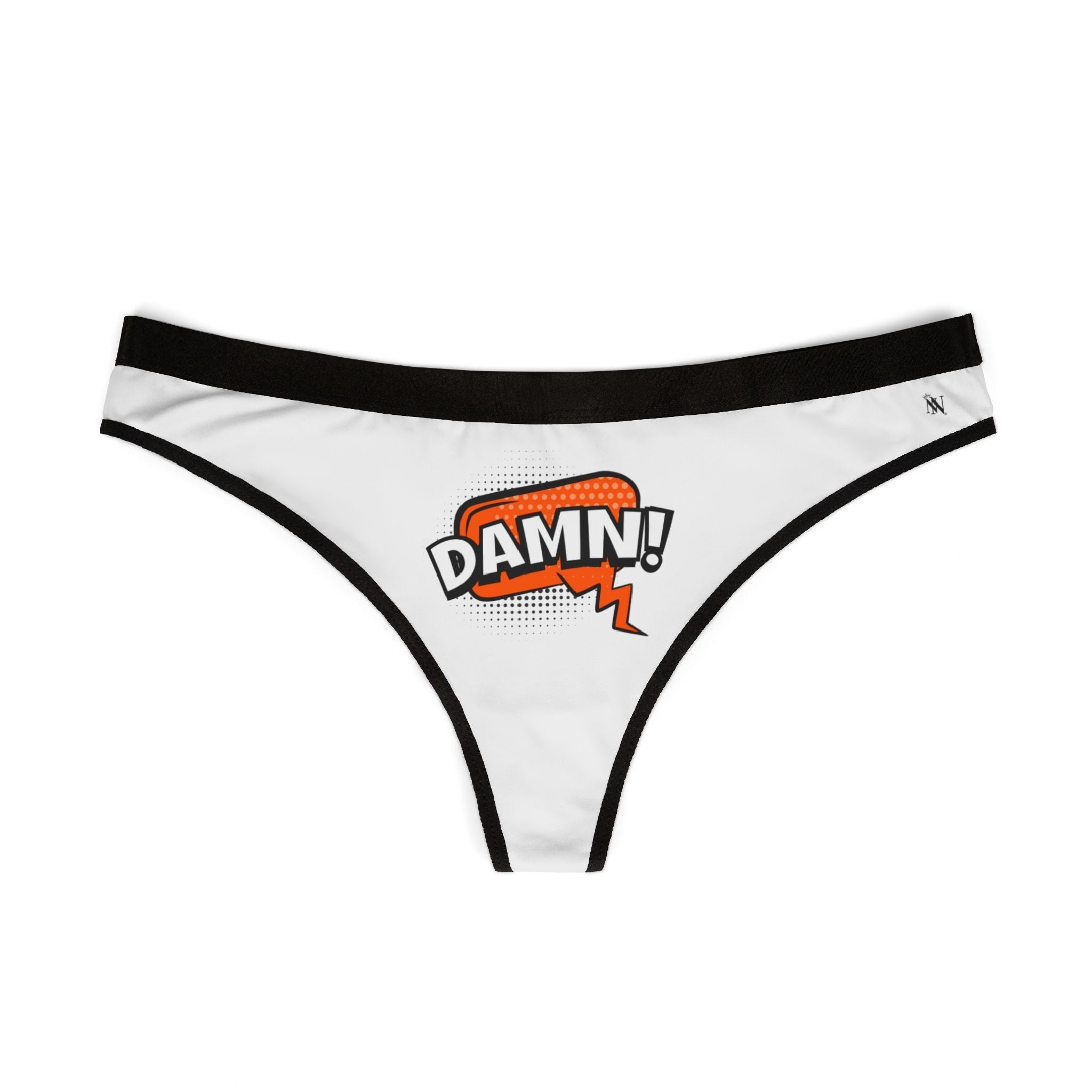 Thinking Damn! Cartoon Fun | Mix & Match Women’s Fun-Flirty Lovers’ Thongs