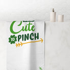 Too Cute to Pinch St. Patrick’s Day | Mix & Match XL Fun-Flirty Lovers’ Towels