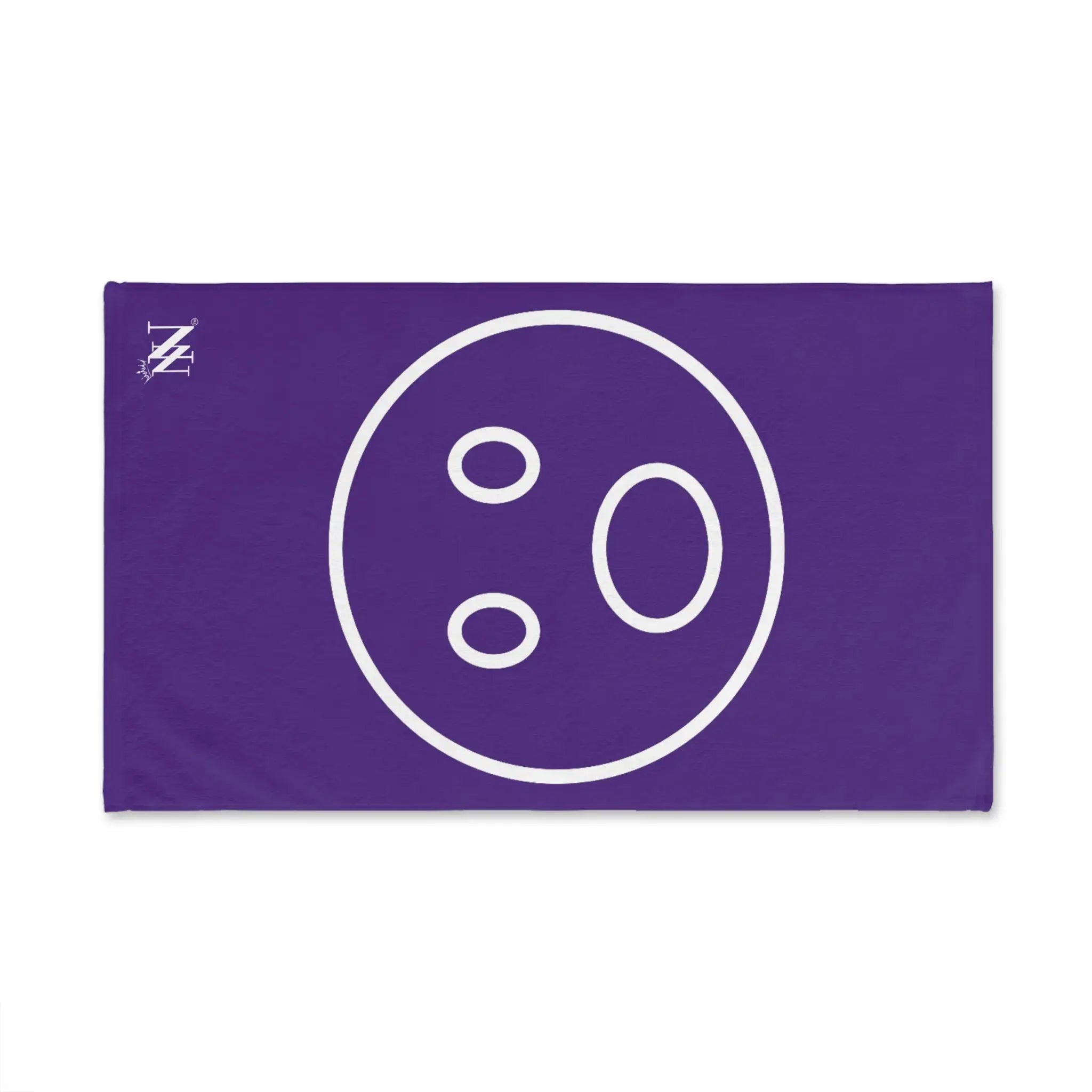Surprised Emoji Purple | Mix & Match Classic Fun-Flirty Lovers’ Towels