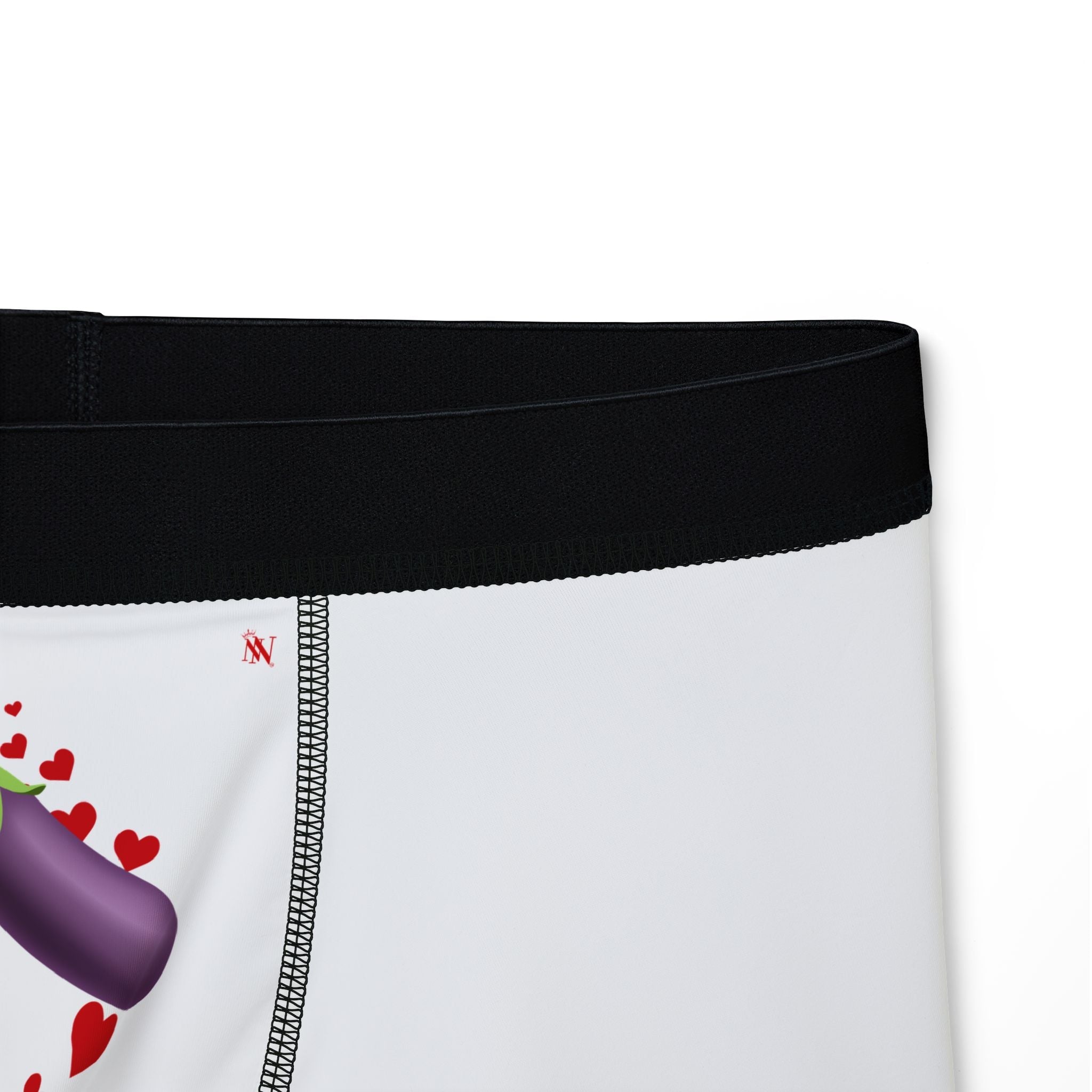Eggplant Love Emoji | Mix & Match Fun-Flirty Lovers’ Boxer Briefs