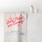 Good Things Are Coming! Guest Check | Mix & Match XL Fun-Flirty Lovers’ Towels