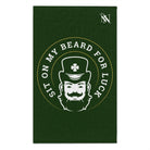 Sit on My Beard for Luck St. Patrick’s Day Fun Sex Towel