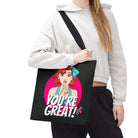 Shh! You’re Great! Anime | Nectar Napkins Fun-Flirty Lovers’ Totes