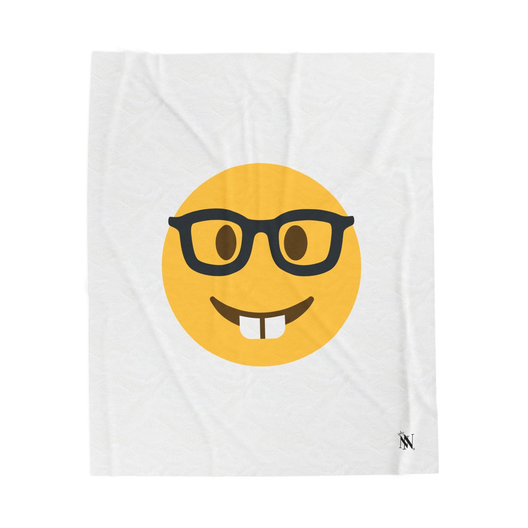 Sexy Nerd Emoji | Mix & Match Fun-Flirty Lovers’ Blankets