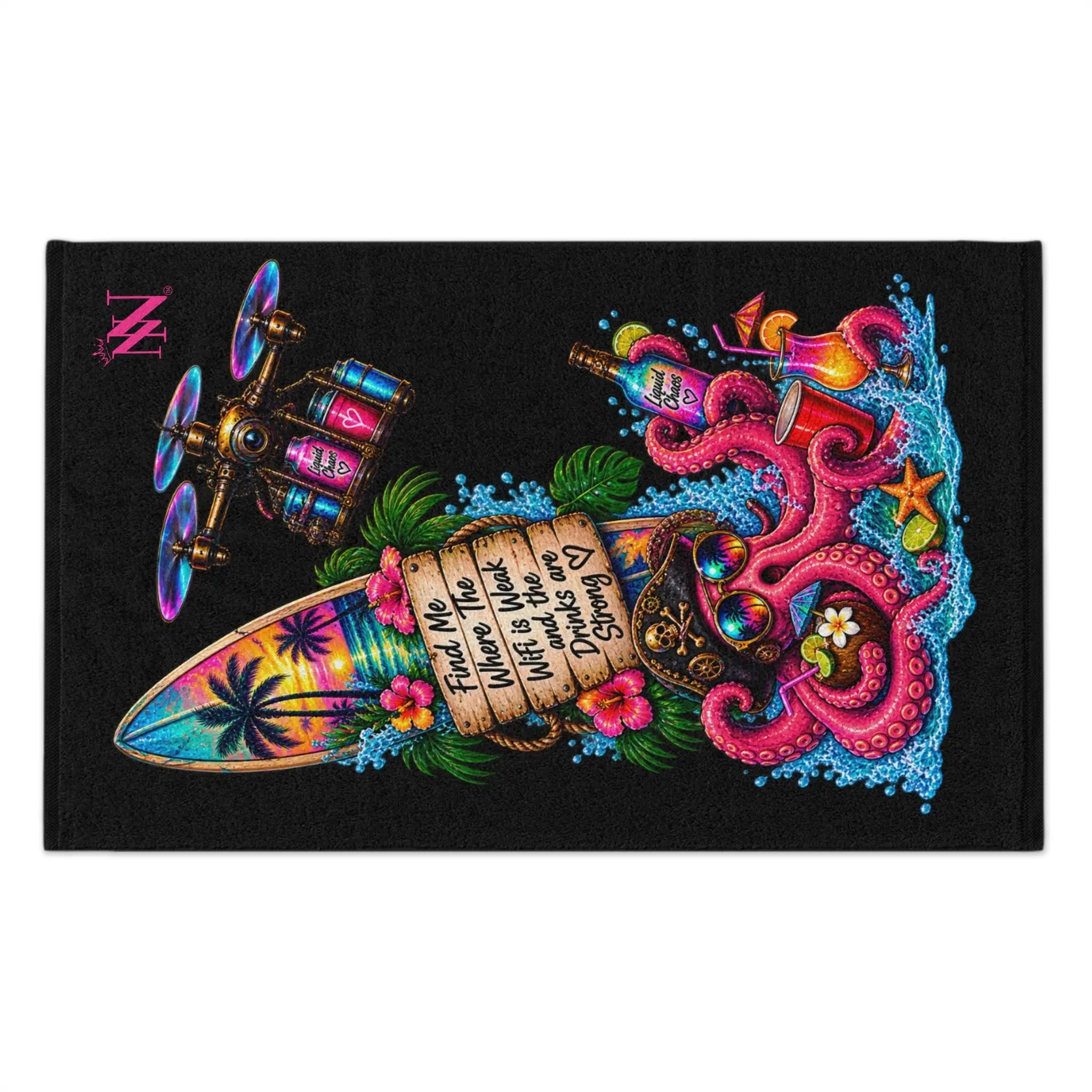Liquid Chaos Spring Break Sex Towel
