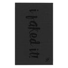 I Faked It! Dark Grey | Mix & Match Soft Fun-Flirty Lovers’ Towels