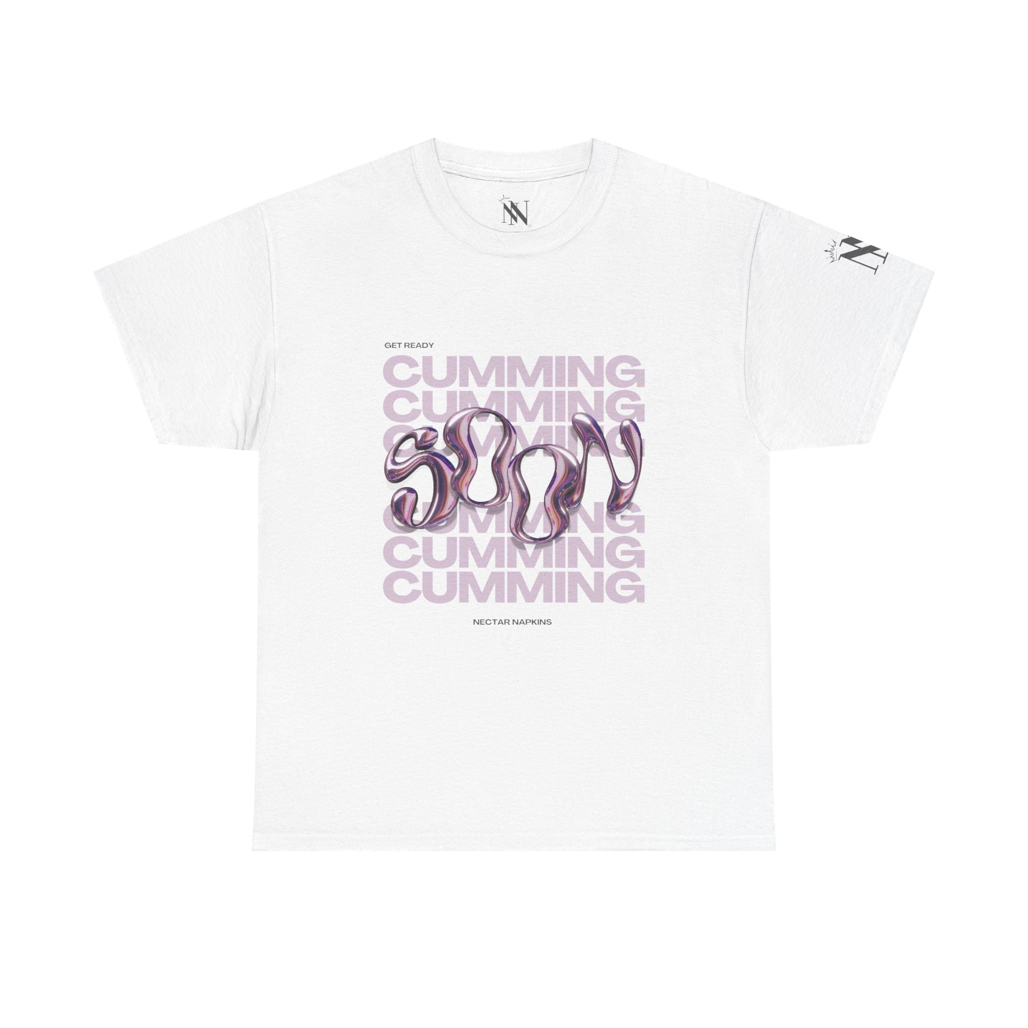 Get Ready Cumming Soon | Mix & Match Cotton Unisex Fun-Flirty Lovers’ T-Shirts
