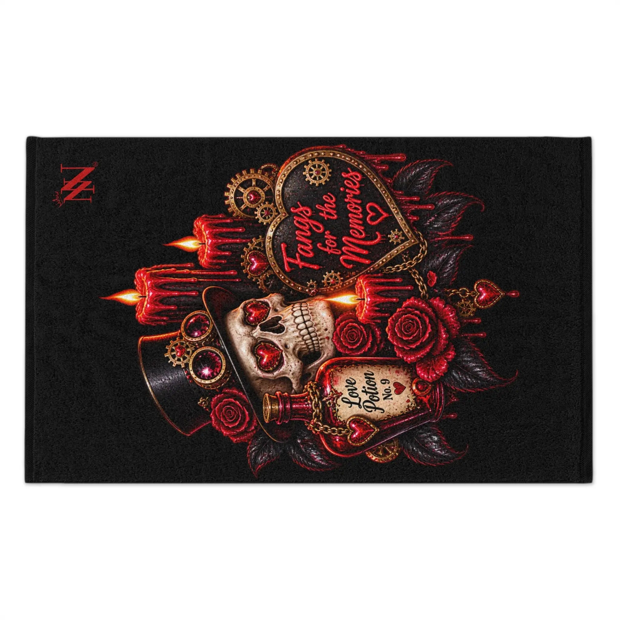Fangs for the Memories Skull | Nectar Napkins Fun-Flirty Lovers’ Towels