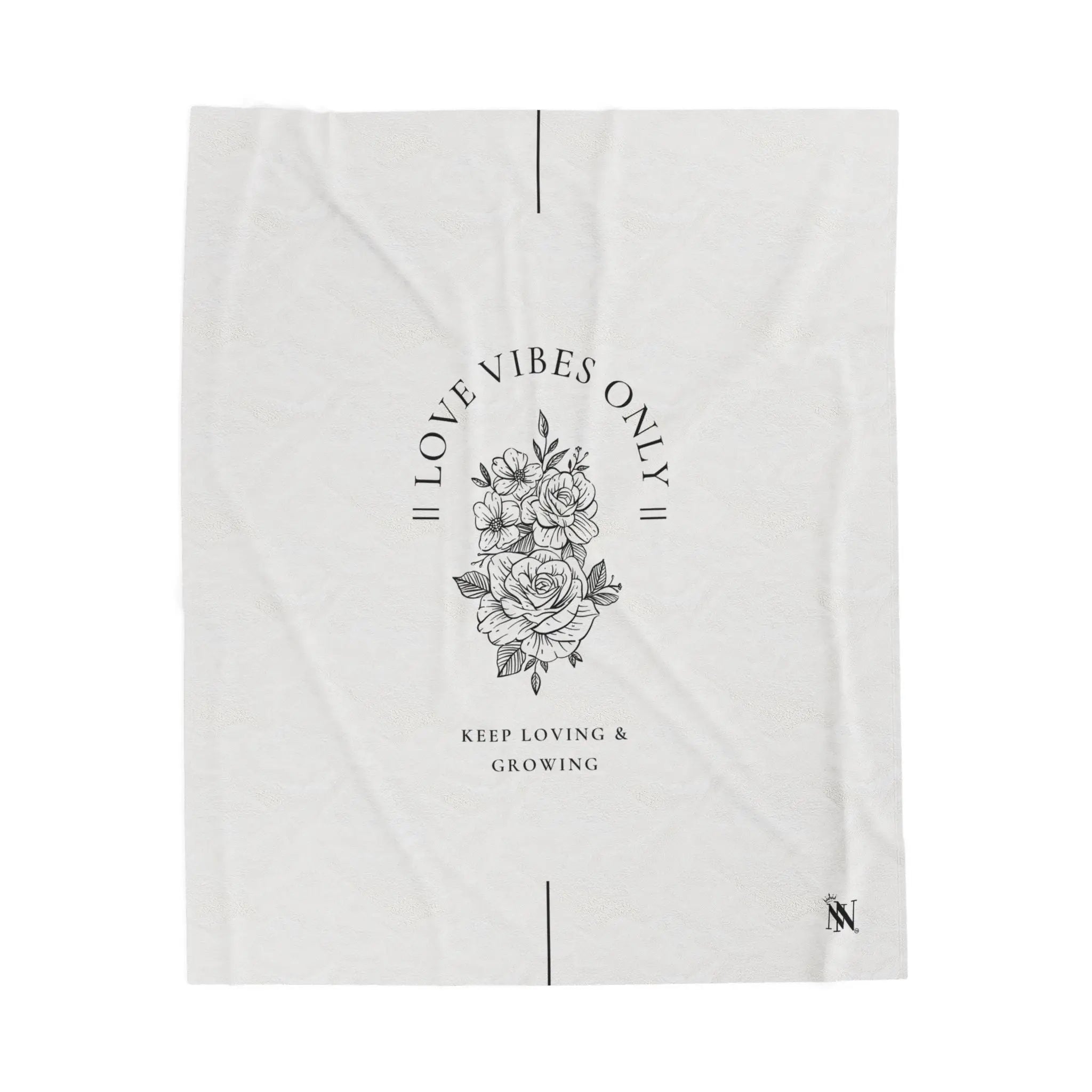 Love Vibes Only | Mix & Match Velveteen Fun-Flirty Lovers’ Blankets