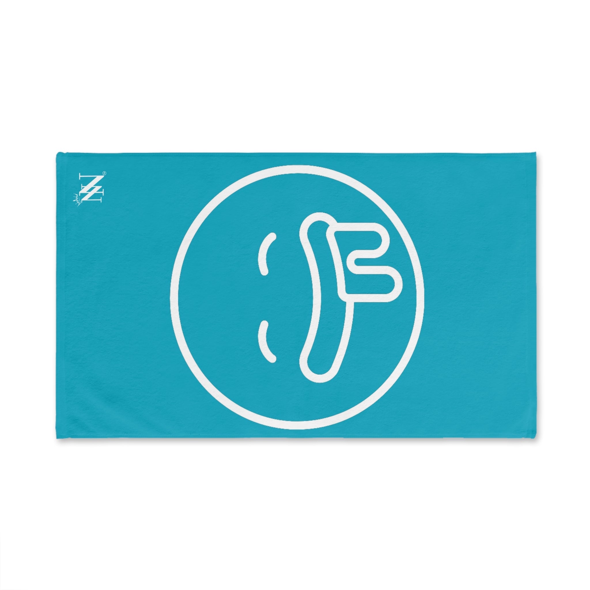 Drooling Emoji Teal | Mix & Match Classic Fun-Flirty Lovers’ Towels