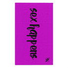 Sex Happens Bright Purple | Mix & Match Soft Fun-Flirty Lovers’ Towels
