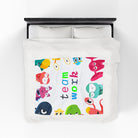 Teamwork Monster | Mix & Match Soft Fun-Flirty Lovers’ Blankets