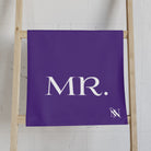Mr Mrs Shareable Purple | Mix & Match Classic Fun-Flirty Lovers’ Towels