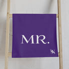 Mr Mrs Shareable Purple | Mix & Match Classic Fun-Flirty Lovers’ Towels