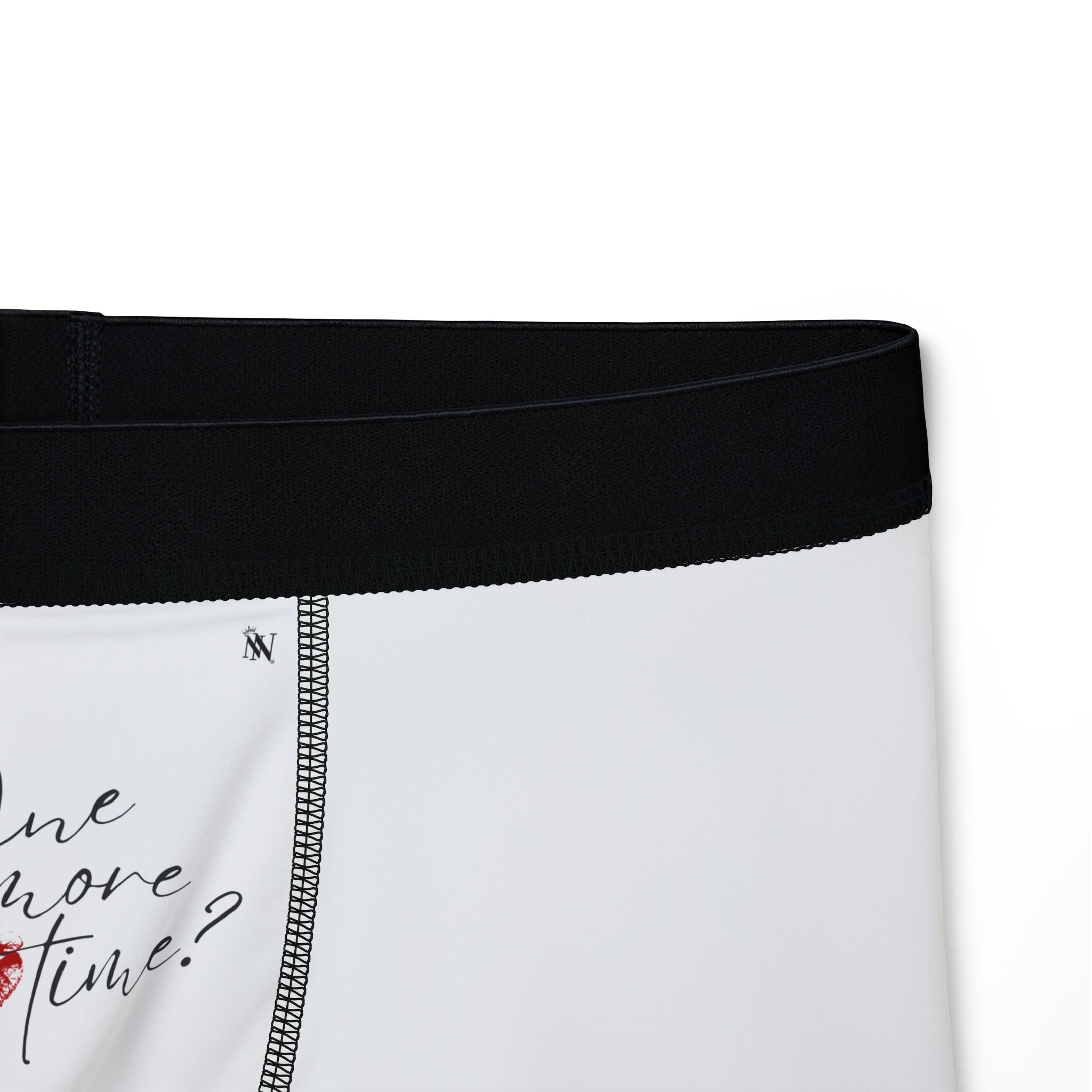 One More Time? with a Kiss Naughty Sex Gifts for Him Men’s Boxer Briefs