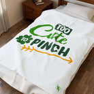 Too Cute to Pinch St. Patrick’s Day | Mix & Match Soft Fun-Flirty Lovers’ Blankets
