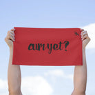 Cum Yet? Red | Mix & Match Soft Fun-Flirty Lovers’ Towels