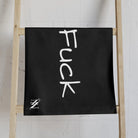 Mr. Fuck Black | Mix & Match Classic Fun-Flirty Lovers’ Towels