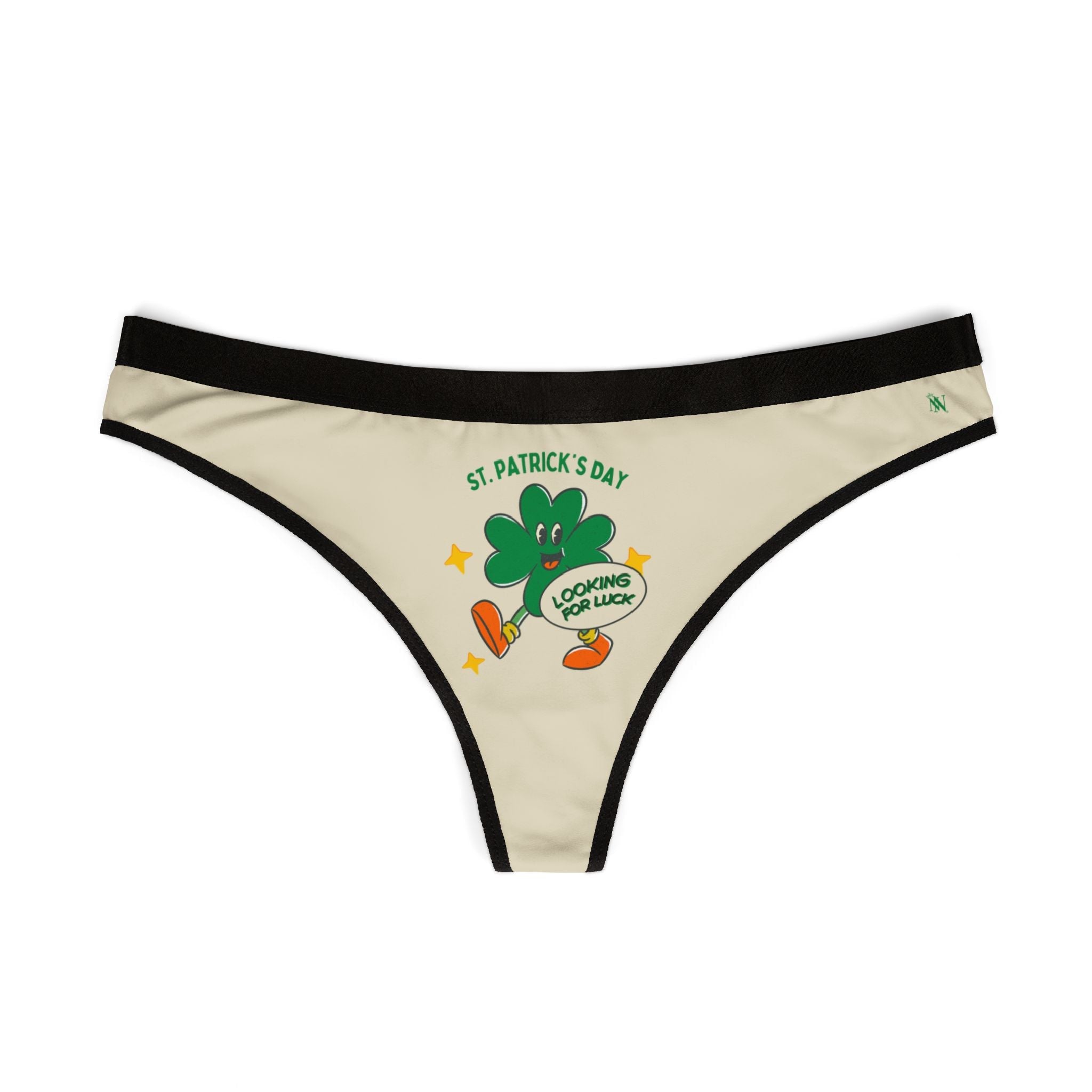Looking for Luck Shamrock St. Patrick’s Day | Mix & Match Women’s Fun-Flirty Lovers’ Thongs