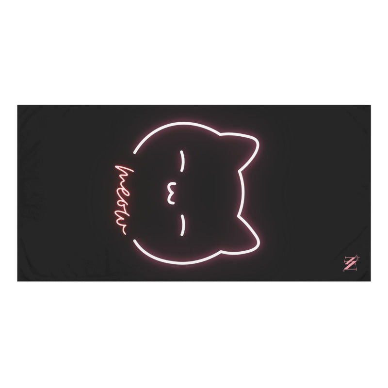 Meow Kitty Neon | Mix & Match XL Fun-Flirty Lovers’ Towels