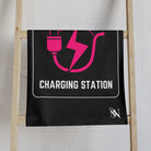 Attention Charging Station Cum Towel