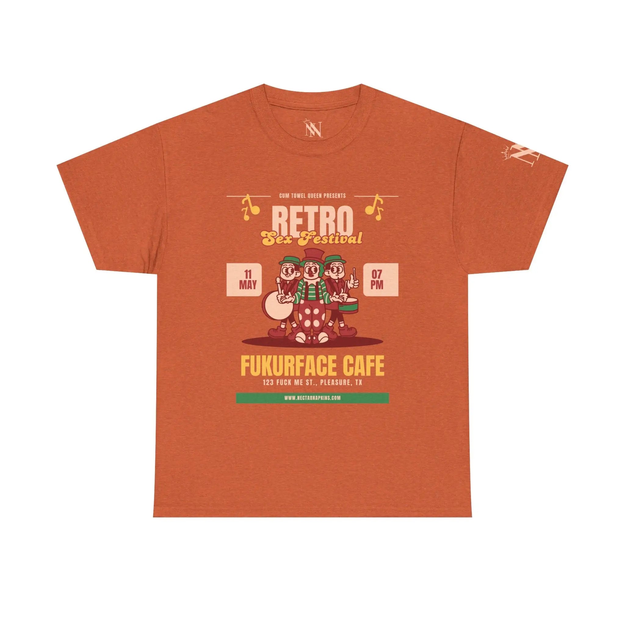 FUKURFACE Cafe | Mix & Match 100% Cotton Unisex Fun-Flirty Lovers’ Tees