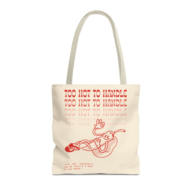 Too Hot to Handle Pepper | Mix & Match Fun-Flirty Lovers’ Totes