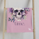 Long Time. Skull Floral | Nectar Napkins Classic Fun-Flirty Lovers’ Towels