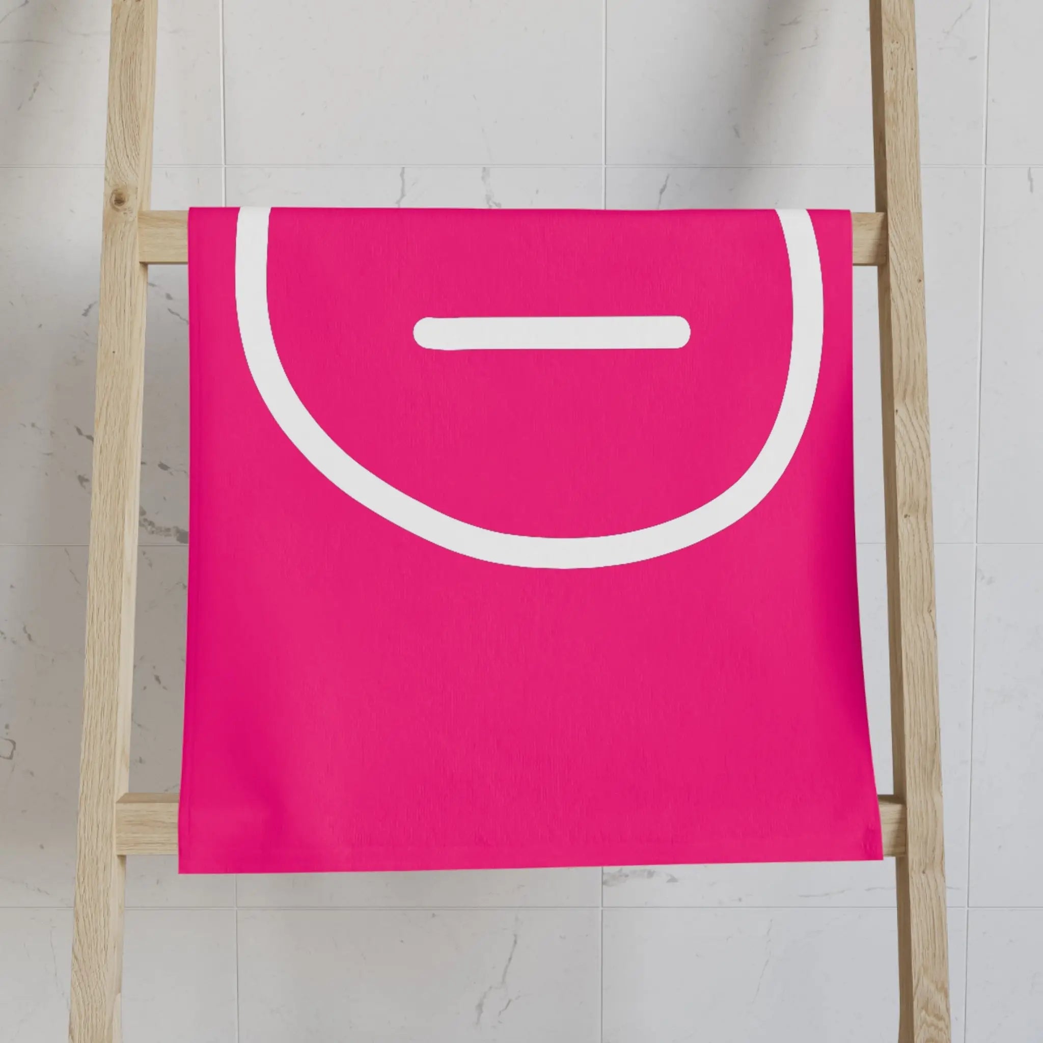 Mehr Emoji Signature Pink Cum Towel