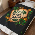 Kiss Me If You Dare Irish Love Lovers’ Blanket