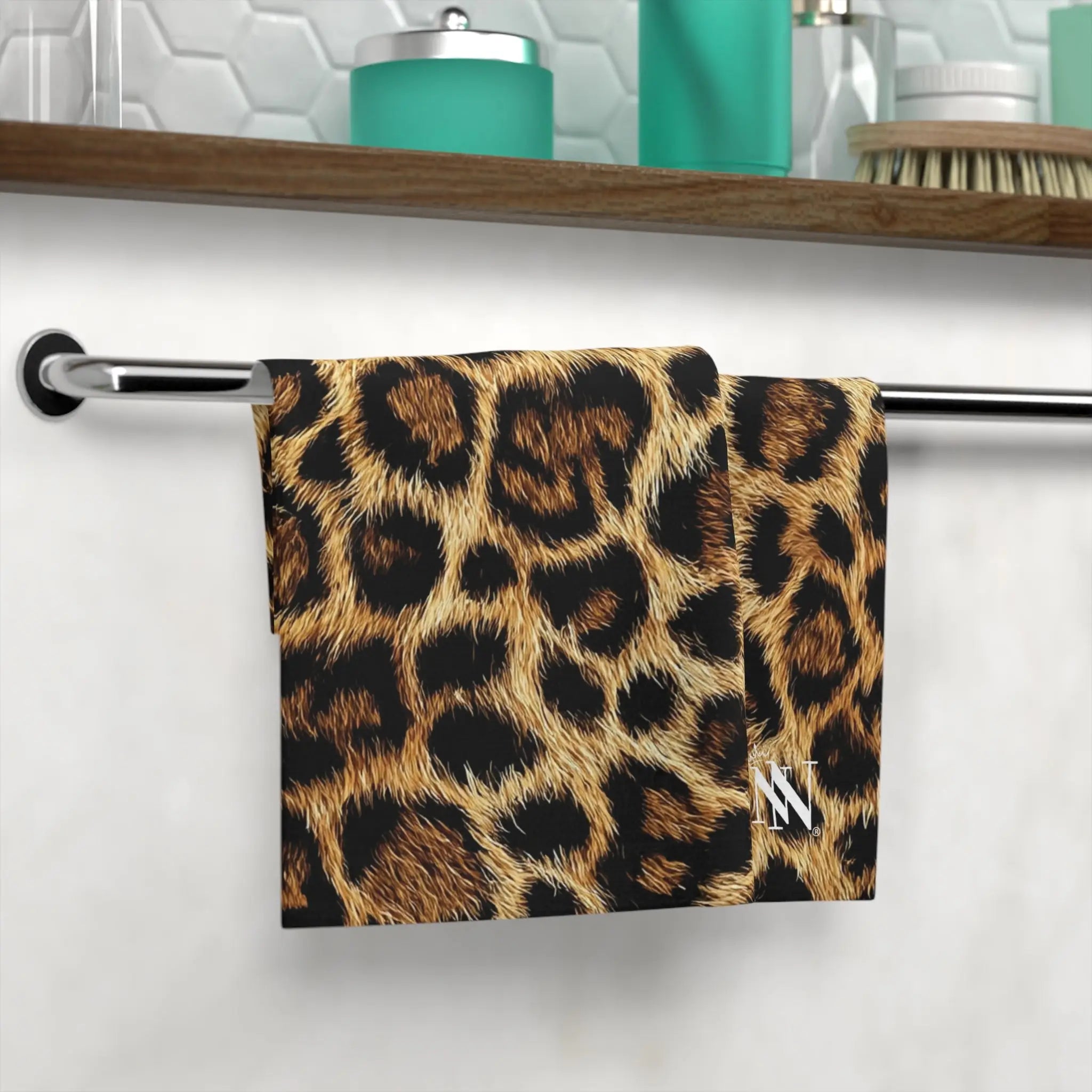 Realistic Cheetah Print Cum Rag