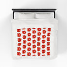 Red Hot Naughty Devil Pattern | Mix & Match Soft Fun-Flirty Lovers’ Blankets