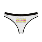 Goodbye Miss Hello Mrs | Mix & Match Women’s Fun-Flirty Lovers’ Thongs