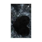 Black Heart Smoke | Mix & Match Original Fun-Flirty Lovers’ Towels