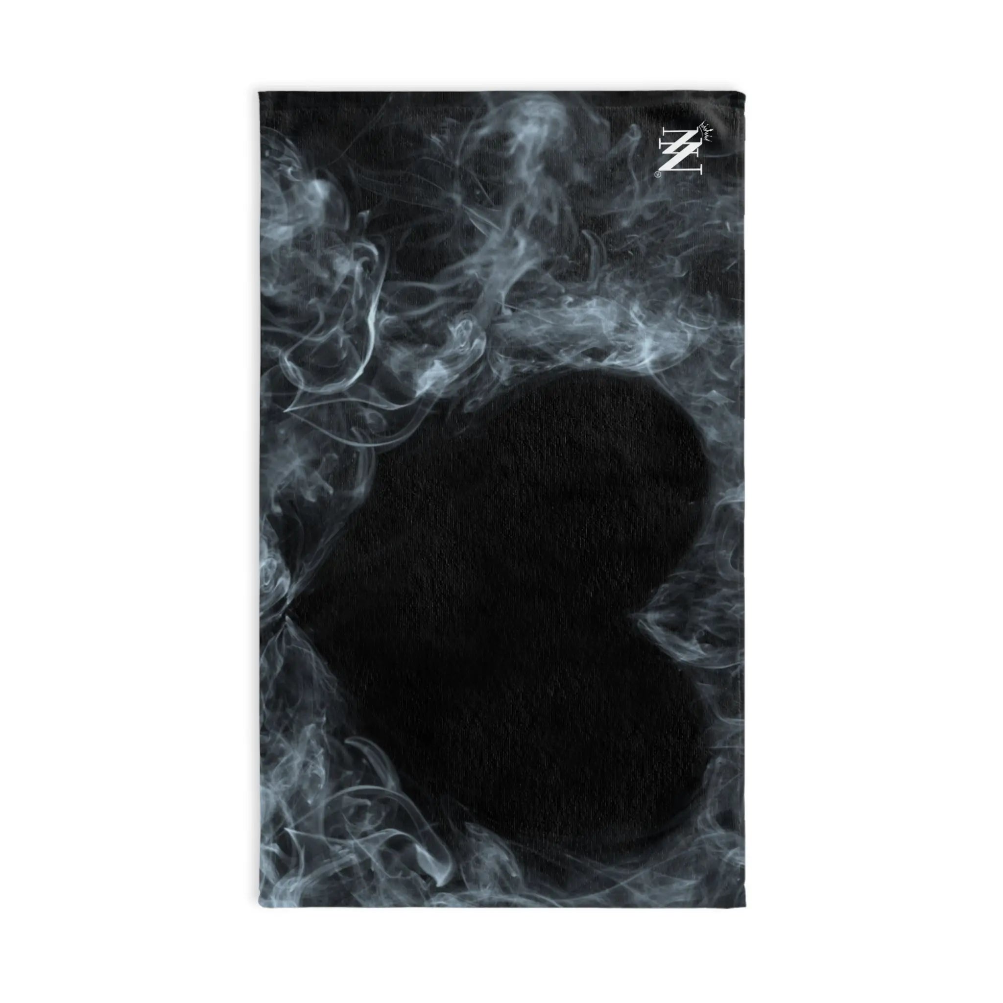 Black Heart Smoke | Mix & Match Original Fun-Flirty Lovers’ Towels