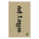 Cock & Coffee Gold | Mix & Match Soft Fun-Flirty Lovers’ Towels