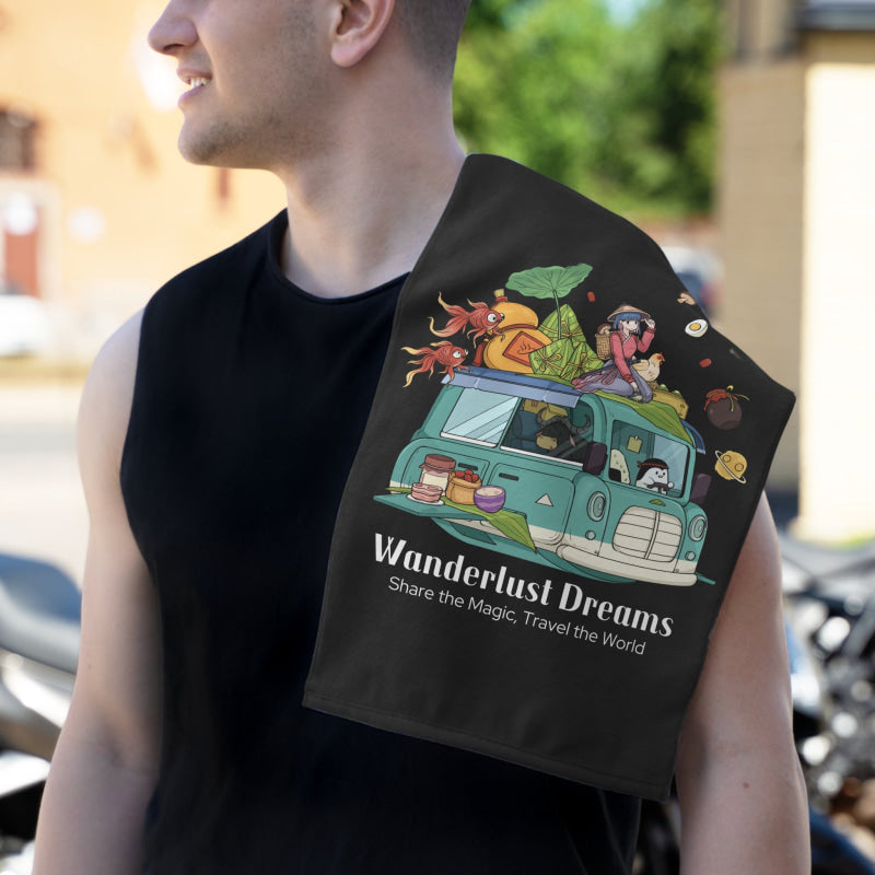 Wanderlust Dreams | Mix & Match Soft Fun-Flirty Lovers’ Towels