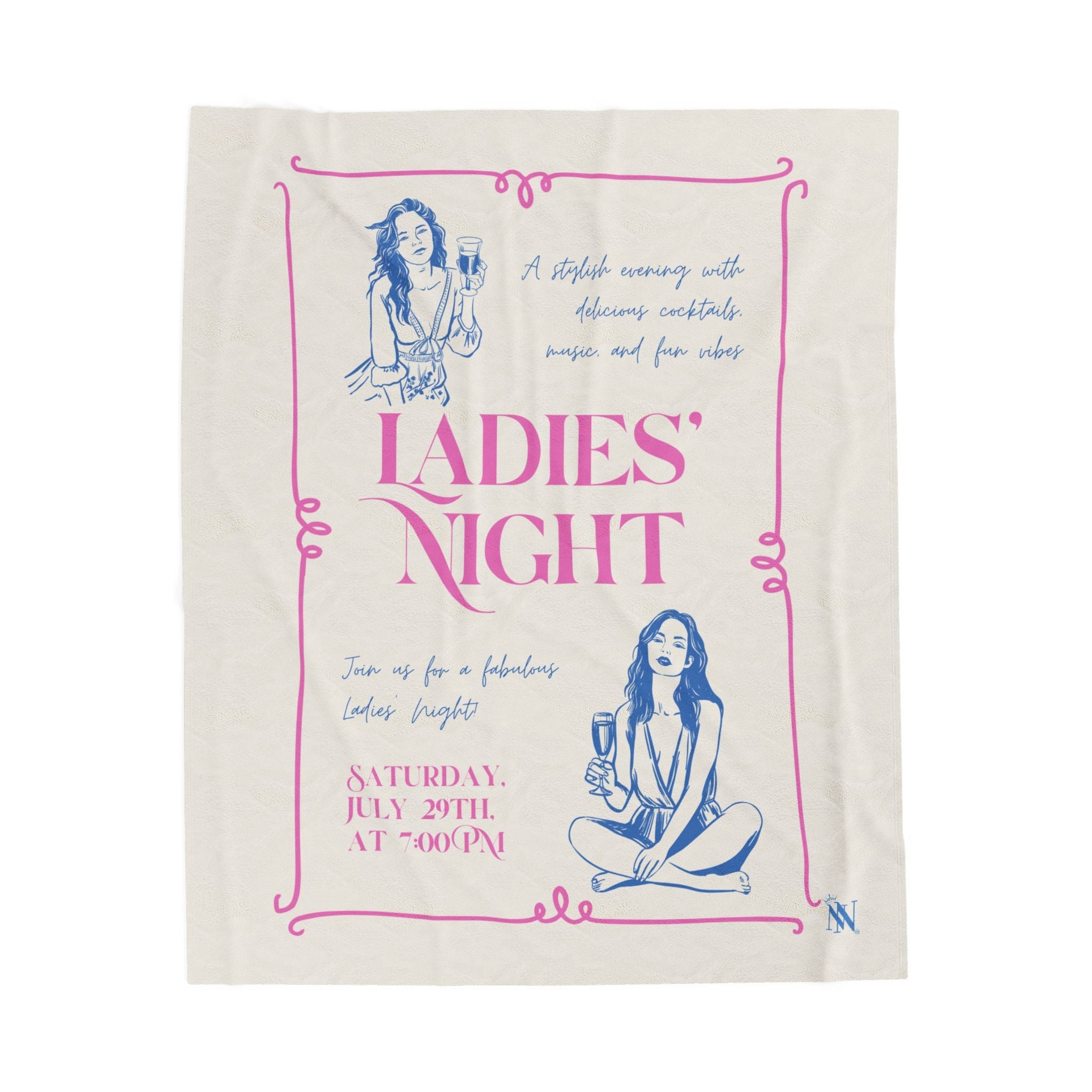 Ladies’ Night | Mix & Match Fun-Flirty Lovers’ Blankets