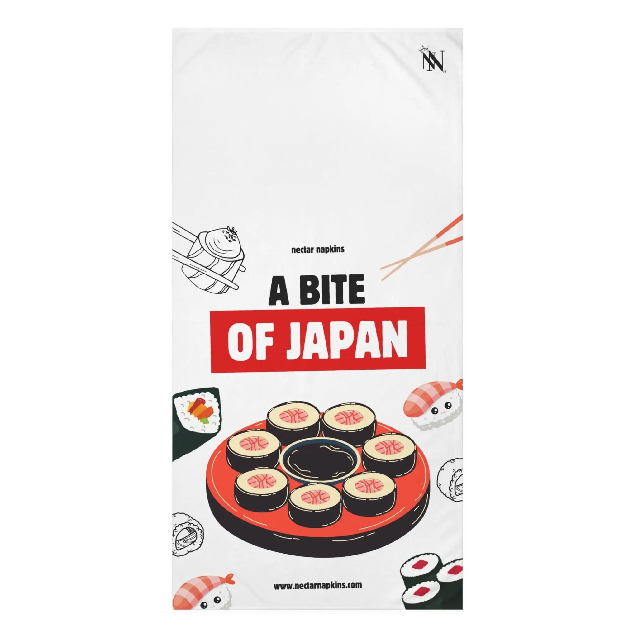A Bite Of Japan | Mix & Match Naughty XL Fun-Flirty Lovers’ Towels