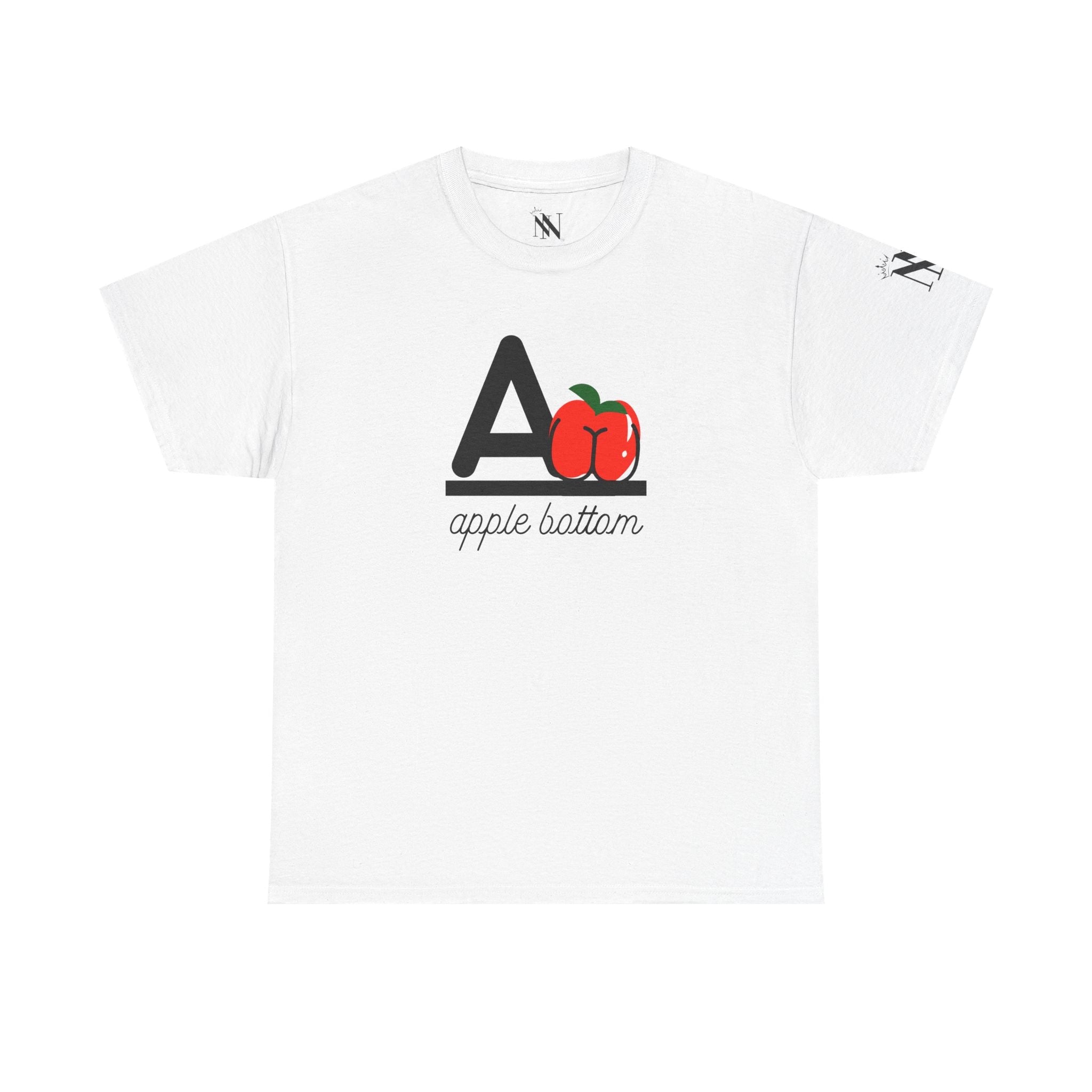 A is for Apple Bottom | Mix & Match 100% Cotton Unisex Fun-Flirty Lovers’ Tees